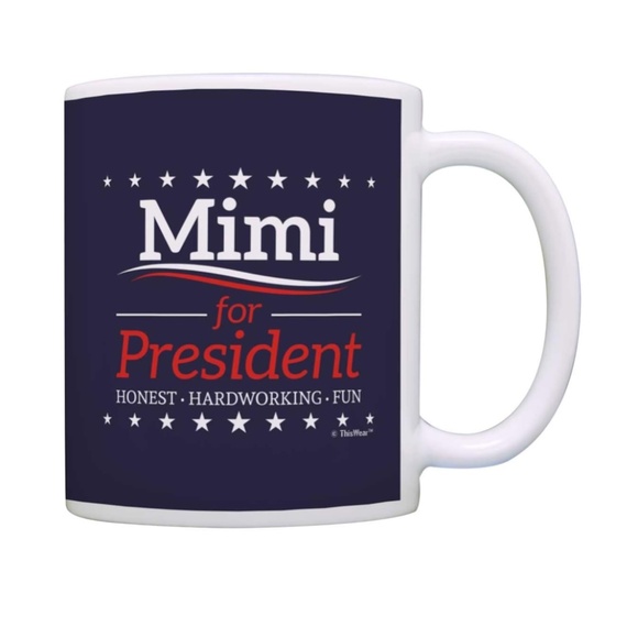 MIMI FOR PRESIDENT 11oz new-never used ceramic mug - Picture 2 of 2